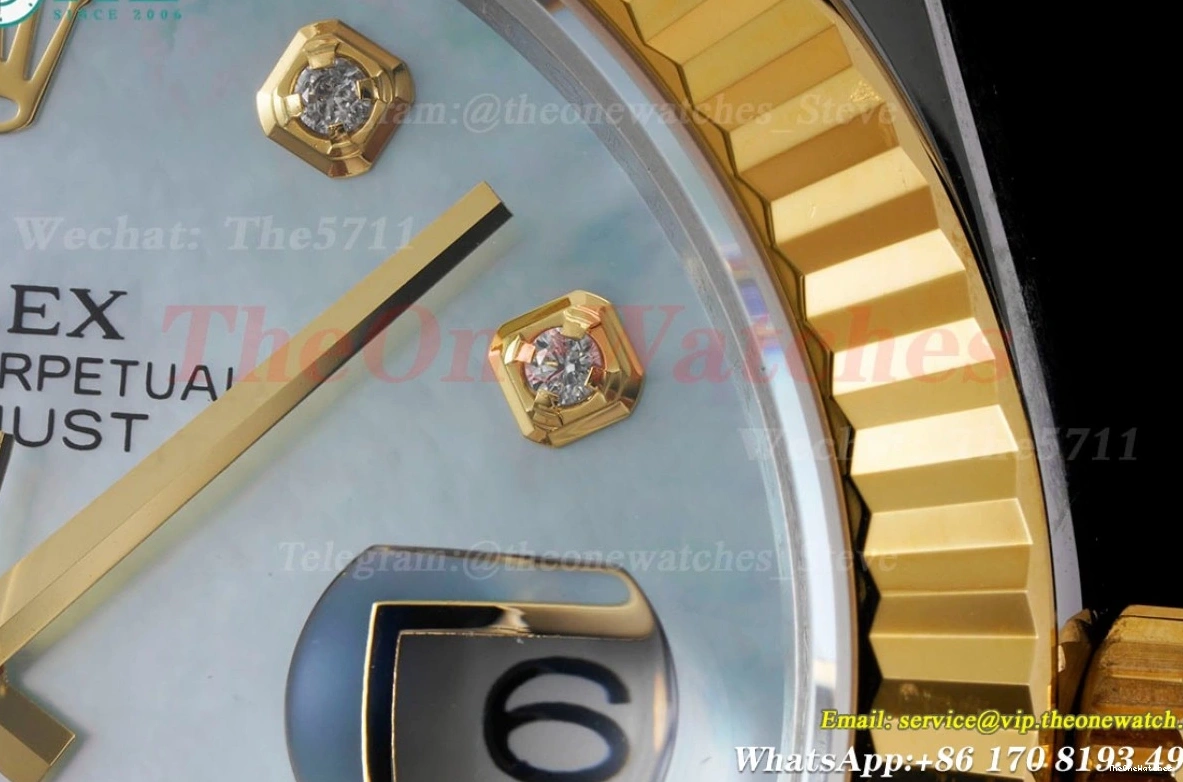 VR3235 Dial 41mm YG SS 126333 904L Jubilee Mop King Datejust Flt 0417